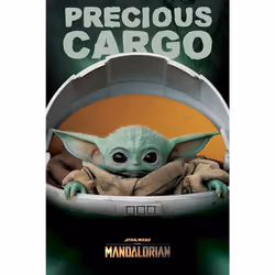 Star Wars The Mandalorian Precious Cargo Poster
