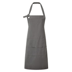 Premier Calibre Heavy Canvas Pocket Apron - One Size, Dark Grey