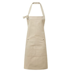 Premier Calibre Heavy Canvas Pocket Apron - One Size, Natural