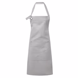 Premier Calibre Heavy Canvas Pocket Apron - One Size, Silver