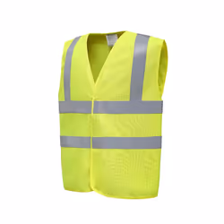 Yoko Hi-Vis Anti-Static Flame Retardant Waistcoat - L, Yellow
