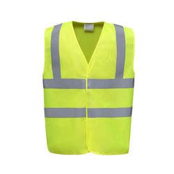 Yoko Hi-Vis Anti-Static Flame Retardant Waistcoat - XL, Yellow