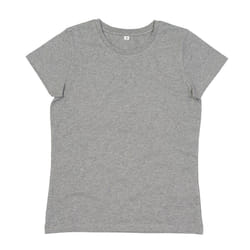Mantis Womens/Ladies Organic T-Shirt - XS, Heather Marl