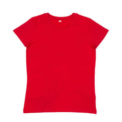 Mantis Womens/Ladies Organic T-Shirt - XS, Red