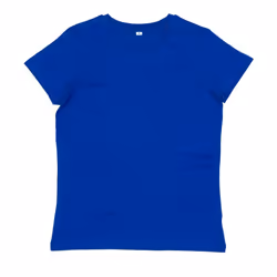 Mantis Womens/Ladies Organic T-Shirt - XS, Royal Blue