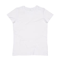 Mantis Womens/Ladies Organic T-Shirt - XS, White