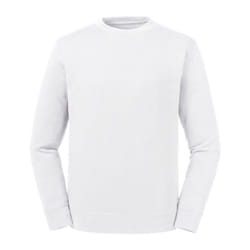 Russell Unisex Pure Organic Reversible Sweatshirt - 3XL, White
