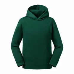 Russell Kids/Childrens Authentic Hooded Sweatshirt - 3-4 Years, Bottle Green