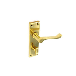 Securit Victorian Scroll Bathroom Handles (1 Pair)