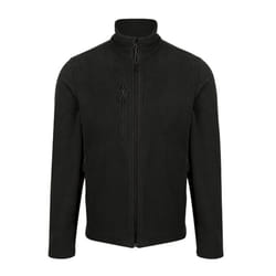 Regatta Mens Honestly Made Recycled Fleece Jacket - S, Black