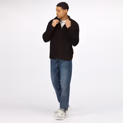 Regatta Professional Mens Classic Micro Fleece Jacket - L, Black