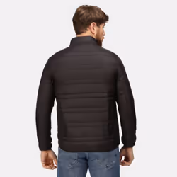 Regatta Professional Mens Firedown Insulated Jacket - S, Black/Black