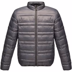 Regatta Professional Mens Firedown Insulated Jacket - 3XL, Seal Grey/Black