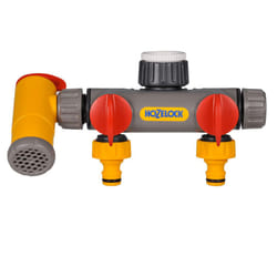 Hozelock Flow Max 2 Way Tap Connector