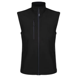 Regatta Professional Mens Honestly Made Recycled Soft Shell Bodywarmer - S, Black