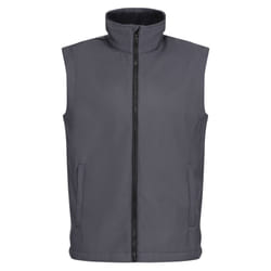 Regatta Professional Mens Ablaze Soft Shell Bodywarmer - 2XL, Seal Grey/Black