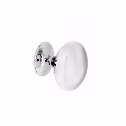 Securit Oval Door Knobs (Pack of 2)