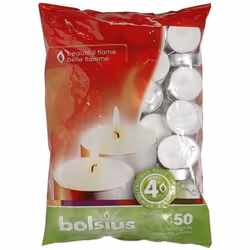 Bolsius Tealights Bag (Pack of 50)