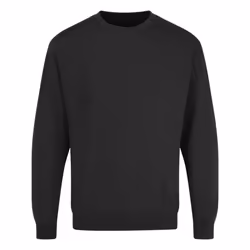 Ultimate Adults Unisex 50/50 Sweatshirt - XS, Black