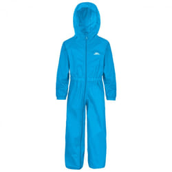 Trespass Childrens/Kids Button Rain Suit - 2-3 Years, Blue