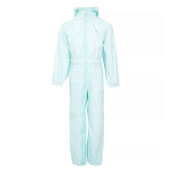 Trespass Childrens/Kids Button Rain Suit - 2-3 Years, Pale Mint