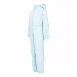 Trespass Childrens/Kids Button Rain Suit - 2-3 Years, Pale Mint