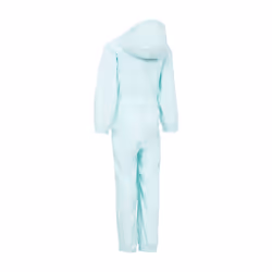 Trespass Childrens/Kids Button Rain Suit - 2-3 Years, Pale Mint