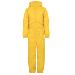 Trespass Childrens/Kids Button Rain Suit - 5-6 Years, Sunshine