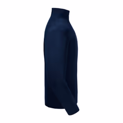 Russell Mens Authentic Zip Neck Sweatshirt - 4XL, French Navy