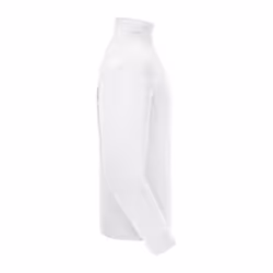 Russell Mens Authentic Zip Neck Sweatshirt - 4XL, White