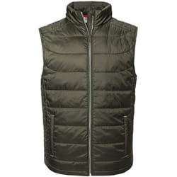 Russell Mens Nano Padded Bodywarmer - S, Dark Olive