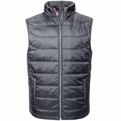 Russell Mens Nano Padded Bodywarmer - M, Iron
