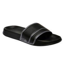 Regatta Mens Shift Slider Sandals - 8 UK, Black/Ash