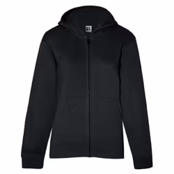 Russell Kids/Childrens Authentic Zip Hooded Sweatshirt - 3-4 Years, Black