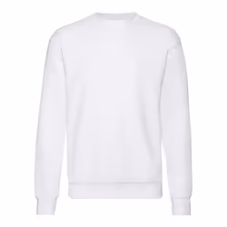Fruit Of The Loom Kids Unisex Premium 70/30 Sweatshirt (Pack of 2) - 12-13 Years, White