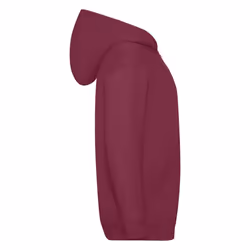 Fruit Of The Loom Childrens/Kids Unisex Hooded Sweatshirt Jacket - 14-15, Burgundy