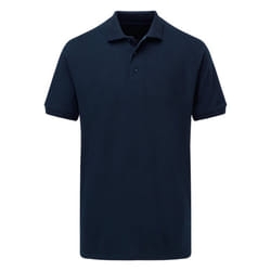 Ultimate Adults Unisex 50/50 Pique Polo - 2XL, Navy Blue