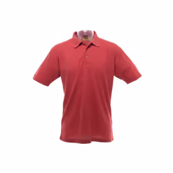 Ultimate Adults Unisex 50/50 Pique Polo - XS, Red