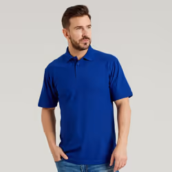 Ultimate Adults Unisex 50/50 Pique Polo - XS, Royal Blue