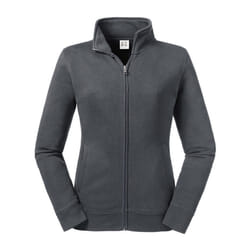Russell Womens/Ladies Authentic Sweat Jacket - S, Convoy Grey