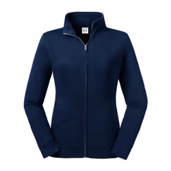 Russell Womens/Ladies Authentic Sweat Jacket - S, French Navy