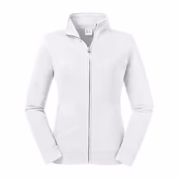 Russell Womens/Ladies Authentic Sweat Jacket - XS, White