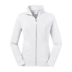 Russell Womens/Ladies Authentic Sweat Jacket - S, White