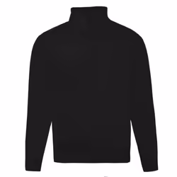 Russell Mens Authentic Quarter Zip Sweatshirt - M, Black