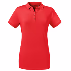 Russell Womens/Ladies Tailored Stretch Polo - XS, Classic Red