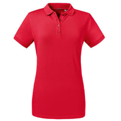Russell Womens/Ladies Tailored Stretch Polo - 2XL, Classic Red