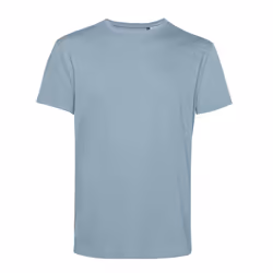 B&C Mens Organic E150 T-Shirt - XS, Blue Fog