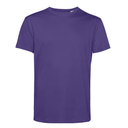 B&C Mens Organic E150 T-Shirt - XS, Radiant Purple