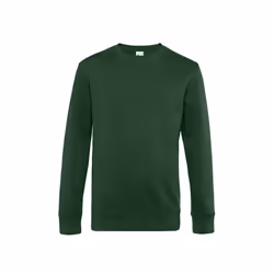 B&C Mens King Crew Neck Sweater - XL, Bottle Green