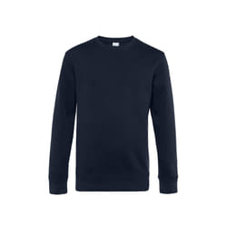 B&C Mens King Crew Neck Sweater - XS, Navy Blue